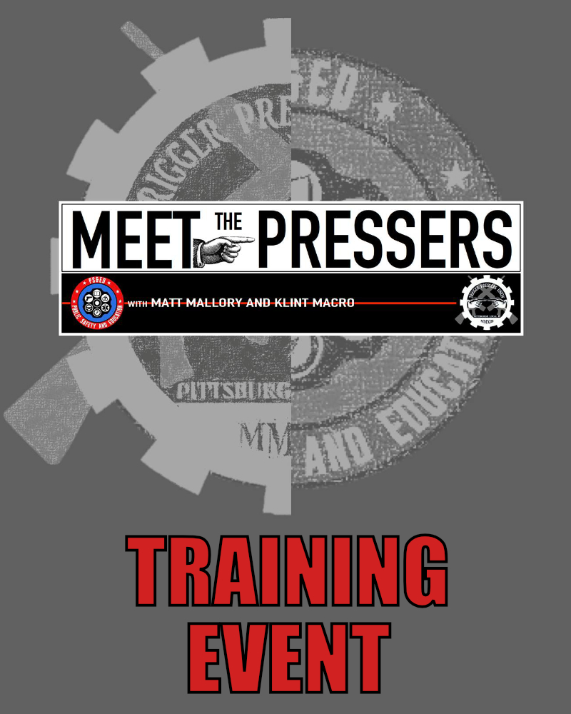 Meet the Pressers Zoom Training